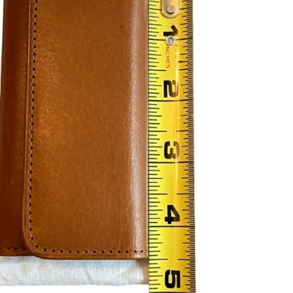 NWT - Vintage Coach #4807 Trifold Key Case/Wallet in British Tan Key Wallet - Picture 5 of 6